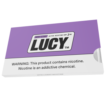 Lucy Berry Citrus 4MG Nicotine Gum
