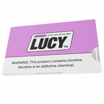 Lucy Pomegranate 4MG Nicotine Gum