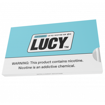 Lucy Wintergreen 4MG, Nicotine Gum