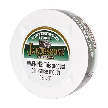 Jakobssons Wintergreen Strong Portion Snus