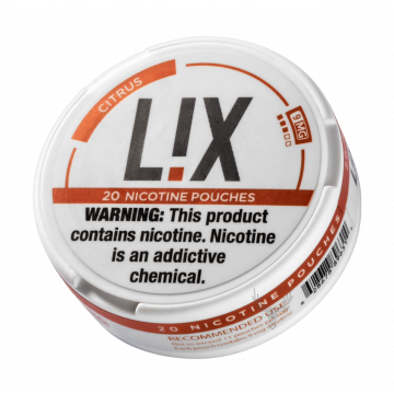 L!X Nicotine Pouches - Citrus 9MG