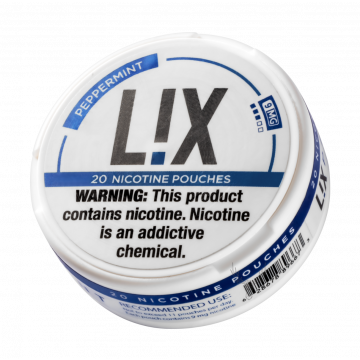 L!X Nicotine Pouches - Peppermint 9MG