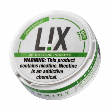 L!X Nicotine Pouches - Spearmint 9MG