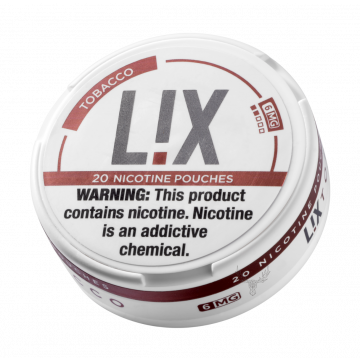 L!X Tobacco 6MG Nicotine Pouches