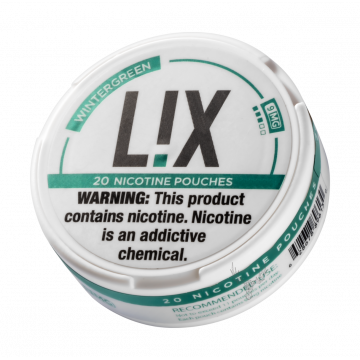 L!X Nicotine Pouches - Wintergreen 9MG