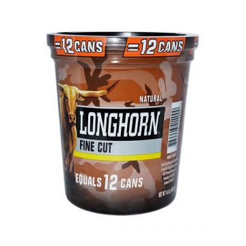 Longhorn Natural Large Tub, 14.4oz, Fine Cut