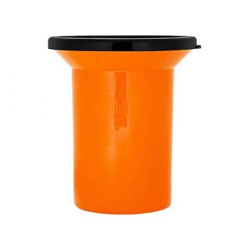 Roadie Orange Mud Jug Spittoon