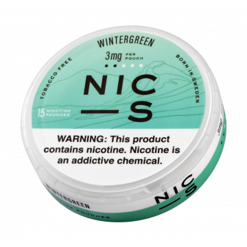 NIC-S Wintergreen 3MG