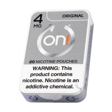 on! Original 4mg Dry White Mini