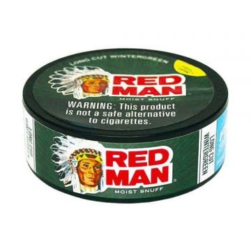 Red Man Wintergreen Long Cut