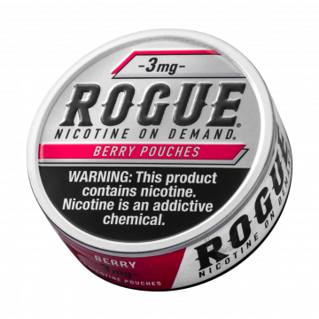 Rogue Berry 3MG Nicotine Pouches