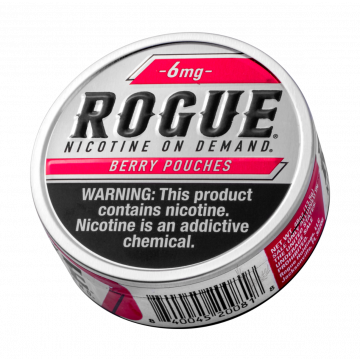 Rogue 6MG Berry Slim Dry Strong Nicotine Pouches