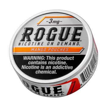 Rogue Mango 3mg, All White Nicotine Pouches