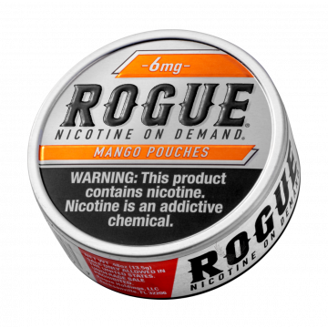 Rogue Mango 6mg, All White Nicotine Pouches