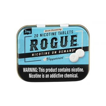 Rogue Peppermint 2mg, Nicotine Tablets