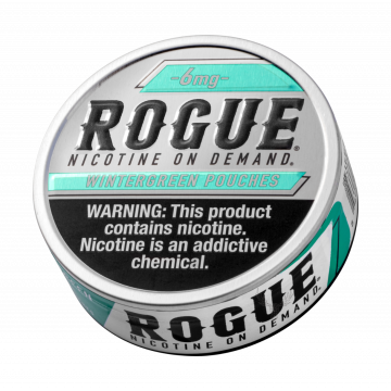 Rogue Wintergreen 6mg, All White Nicotine Pouches
