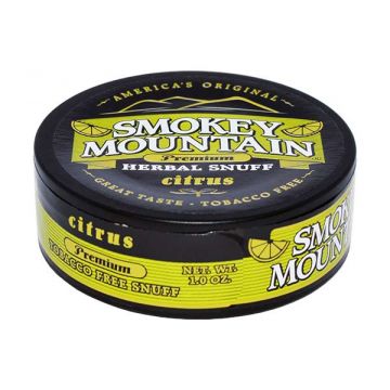 Smokey Mountain Citrus Tobacco Free Long Cut