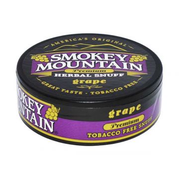 Smokey Mountain Grape Tobacco Free Long Cut