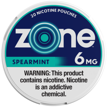 zone Spearmint 6mg Nicotine Pouches