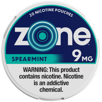 zone Spearmint 9mg Nicotine Pouches
