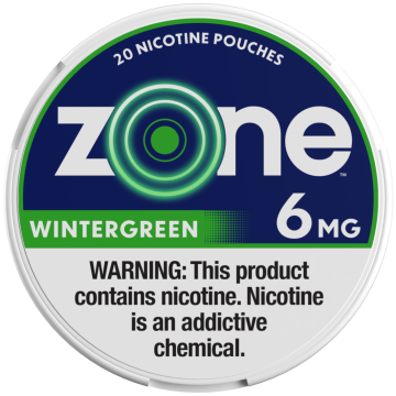 zone Wintergreen 6mg Nicotine Pouches