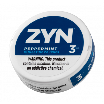 ZYN 3mg Peppermint White Mini Portion