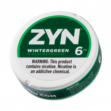 ZYN 6mg Wintergreen White Mini Portion