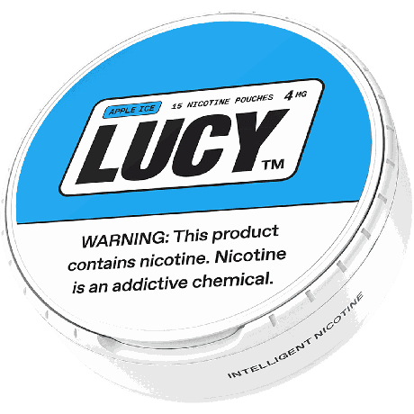 Lucy Apple Ice 4MG Slim Nicotine Pouches