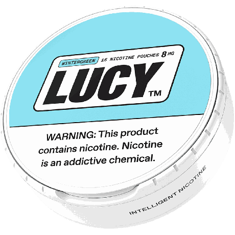 Lucy Wintergreen 8MG Slim Nicotine Pouches
