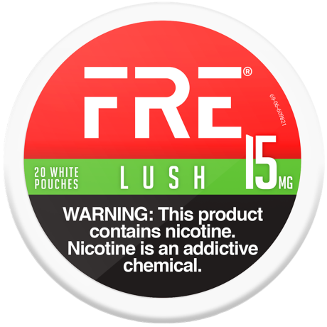 FRĒ Lush 15MG Nicotine Pouches