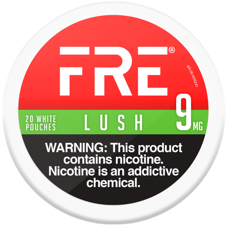 FRE Lush 9MG Nicotine Pouches