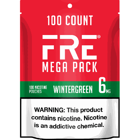 FRE Wintergreen Mega Pack 6mg