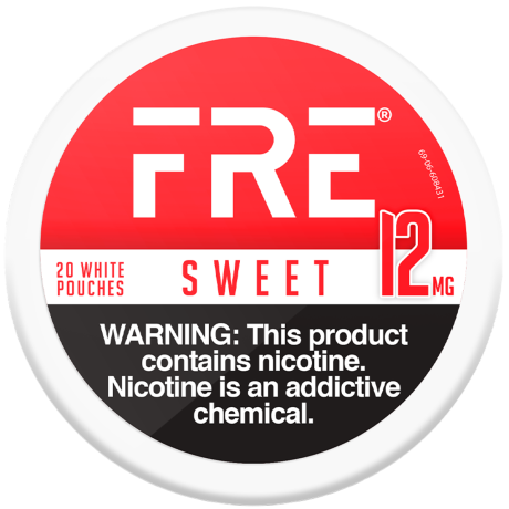 FRE Sweet 12MG Nicotine Pouches