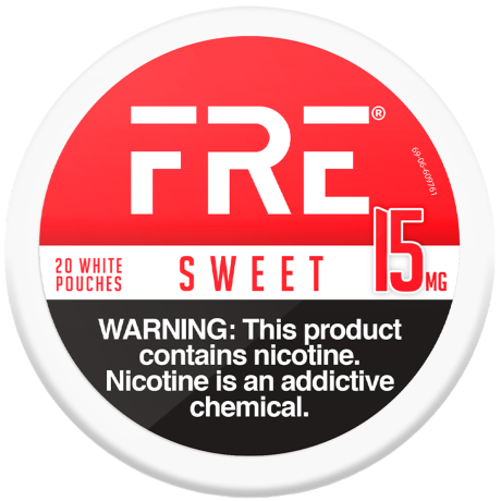 FRĒ Sweet 15MG Nicotine Pouches