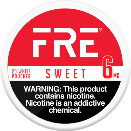FRE Sweet 6MG Nicotine Pouches