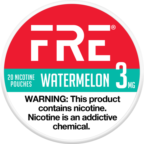 FRE Watermelon 3MG Nicotine Pouches