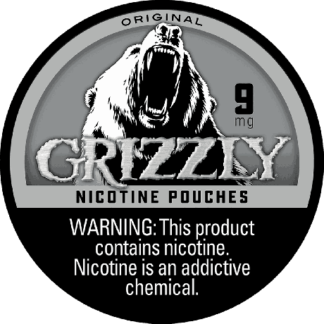 Grizzly Original 9MG Nicotine Pouches