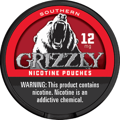 Grizzly Southern 12MG Nicotine Pouches