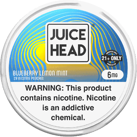 Juice Head Pouches Blueberry Lemon Mint 6MG