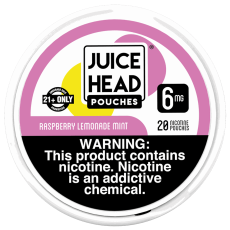 Juice Head Pouches Raspberry Lemonade Mint 6MG