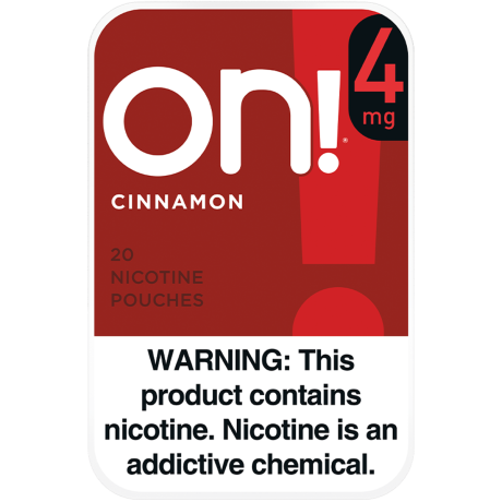 on! Cinnamon 4mg Dry White Mini