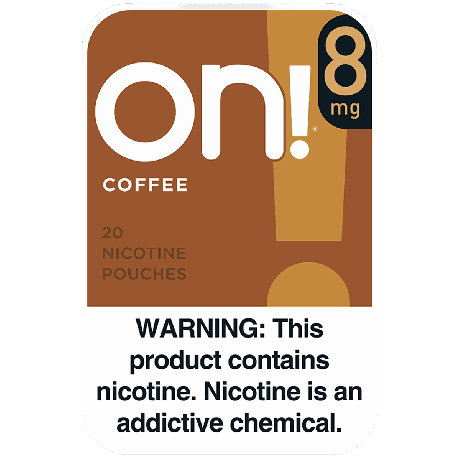 on! Coffee 8mg Dry White Mini