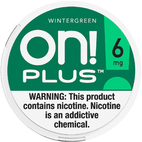 On! Plus Wintergreen 6mg