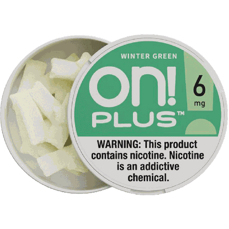 On! Plus Wintergreen 6mg