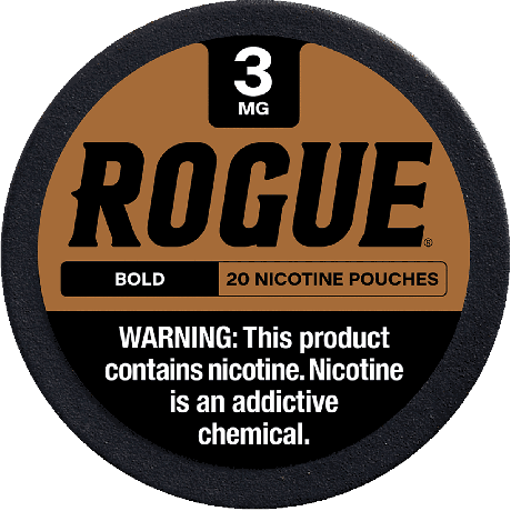 Rogue Nicotine Pouch Bold 3mg