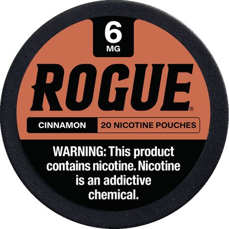 Rogue Cinnamon 6mg Slim Dry Strong Nicotine Pouches Rogue Cinnamon 6mg Slim Dry Strong Nicotine Pouches