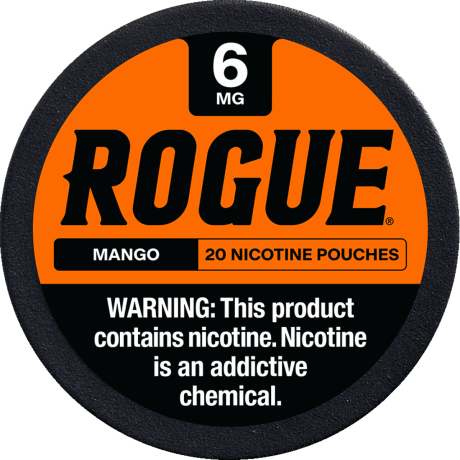 Rogue Mango 6mg Slim Dry Strong Nicotine Pouches