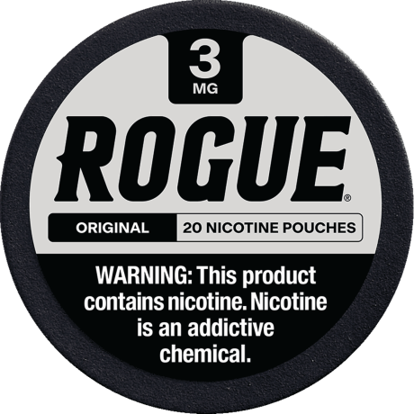 Rogue Original 3mg Slim Dry Nicotine Pouches Rogue Original 3mg Slim Dry Nicotine Pouches