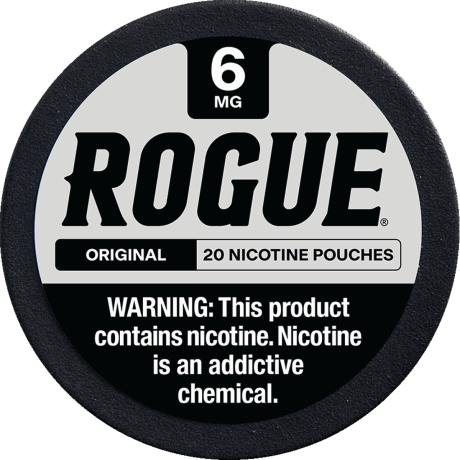 Rogue Original 6mg Slim Dry Strong Nicotine Pouches Rogue Original 6mg Slim Dry Strong Nicotine Pouches
