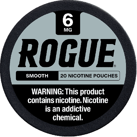 Rogue Nicotine Pouch Smooth 6mg